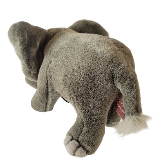 Jungle Joe’s Safari Friends Kate the Elephant Plush Gray 12” Stuffed Animal Toy - Picture 7 of 16